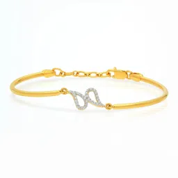 Malabar Gold and Diamonds 22k (916) BIS Hallmark Yellow Gold Kangan Bangle for Women image 1