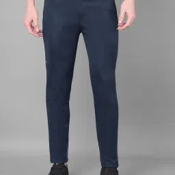 Force NXT Blue Regular Fit Sports Trackpants image 1