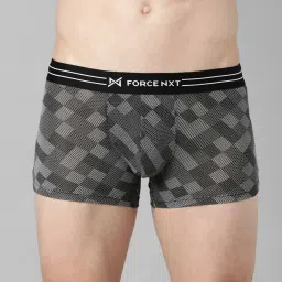 Force NXT Multicolored Cotton Regular Fit Printed Trunks image 1