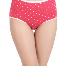 Clovia Pink Printed Hipster Panty-picture-33