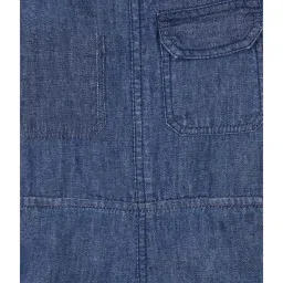 Budding Bees Kids Blue Regular Fit Jumpsuits image 3