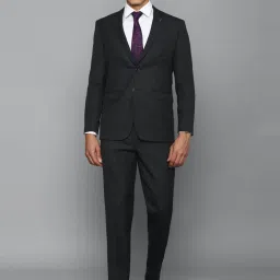 Allen Solly Black Slim Fit Two Piece Suits image 1