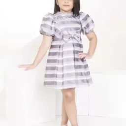 Peppermint Kids Purple Polyester Regular Fit 1 Dress-picture-37