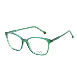 Irus Green Square Eye Frames for Women image 1