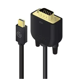 Alogic SmartConnect 2m Mini Display Port to VGA Cable - Male to Male (Black) image 2