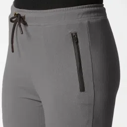 Bewakoof Grey Regular Fit Joggers image 5