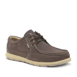 Woodland Men's Brown Derby Shoes image 2