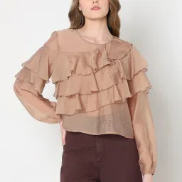 Vero Moda Light Brown Top image 1