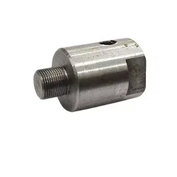 MachEl Lathe Spindle Adapter 3/4 inch (19.05 mm) x 16 TPI to M14 x 1 with 65 mm 4-Jaw Self-Centering Chuck image 3
