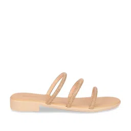 Rocia by Regal Women's Rose Gold Casual Sandals image 1