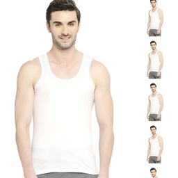 VIP Pack of 4 Cotton Innerwear Vests-picture-20