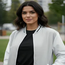 R.Code by The Roadster Life Co. Women Colourblocked Windcheater Bomber Jacket image 4