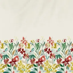 DDecor Red & White Cotton 145 TC King Bedsheet with 2 Pillow Covers image 5