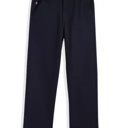 Cavio Boys Navy Regular Fit Pant image 1