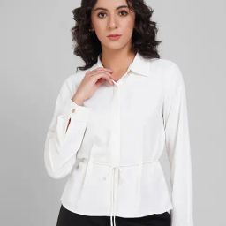 Annabelle By Pantaloons White Regular Fit Top-picture-33