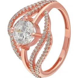 Malabar Gold and Diamonds 22k (916) Rose Gold Ring for Women-picture-31
