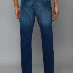 Allen Solly Jeans Navy Blue Regular Fit Jeans image 2