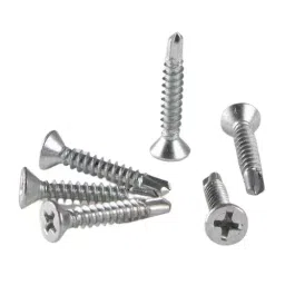 Immech 8 x 13 (D4.2mm) Nickel Plated Self Drilling Screw CSK Phillips Bugle Head Pack of 400 Pcs image 5