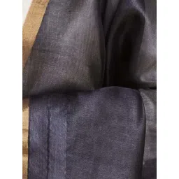 Fabindia Black Striped Dupatta image 5