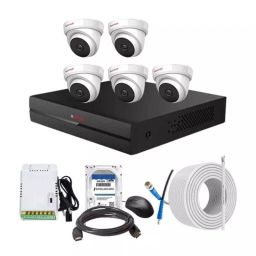 CP PLUS CCTV Combo Kit 2.4 MP Indoor & Outdoor with 8 Channel DVR, 5 Dome Camera, 8 Channel SMPS, 70 m Copper Cable, 500GB HDD & Connectors-picture-14