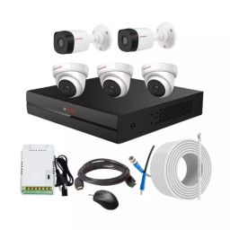 CP PLUS CCTV Combo Kit 2.4 MP Indoor & Outdoor with 8 Channel DVR, 3 Dome 2 Bullet Camera, 8 Channel SMPS, 70 m Copper Cable & Connectors-picture-11