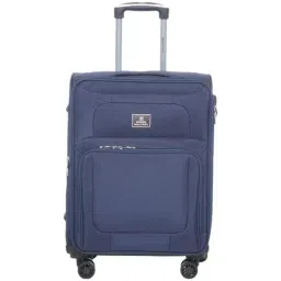 Swiss Military Navy 8 Wheels Medium Soft Cabin Trolley Bag-picture-19