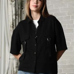 Pinacolada Black Regular Fit Shirt-picture-29