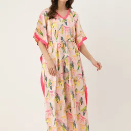 Ms.Lingies Tropical Printed Kaftan Maxi Nightdress-picture-25