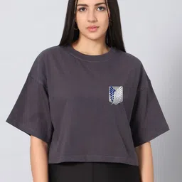 Besick Women Printed Boxy T-shirt-picture-30