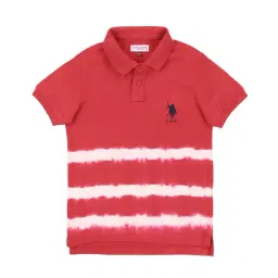 U.S. Polo Assn. Kids Red Printed Polo T-Shirt-picture-27