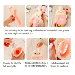 Sanjary Hot Water Bag with Design Soft Cover for Pain Relief- 1000ml Color May Vary image 5