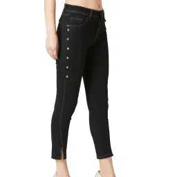 Miss Chase Black Embellished Jeans image 3