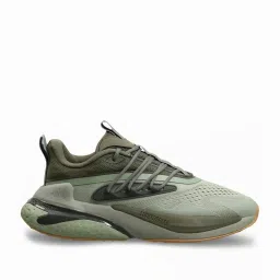 Adidas Men's AlphaBoost V2 Green Running Shoes image 1