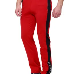 Dyca Red Regular Fit Trackpants image 3