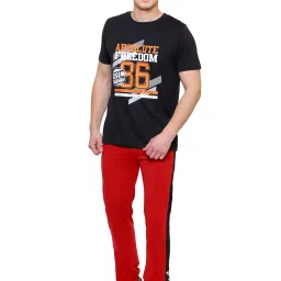 Dyca Red Regular Fit Trackpants image 5