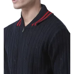 Club York Navy Cotton Sweater image 4