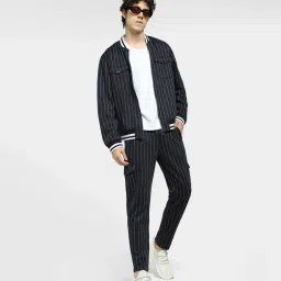 Jack & Jones Navy Cotton Trackpants image 5