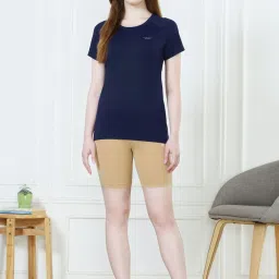 Van Heusen Beige Cotton Regular Fit Shorts image 1