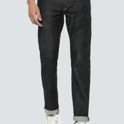 Louis Philippe Jeans Grey Cotton Slim Fit Jeans-image-22
