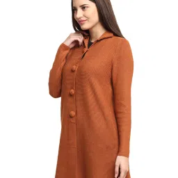 Global Republic Brown Full Sleeves Coat image 3