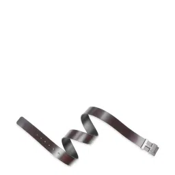 Tommy Hilfiger Brown & Black Leather Reversible Belt for Men image 4