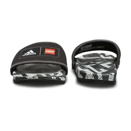 Adidas Men's ADILETTE COMFORT Black Slides image 5