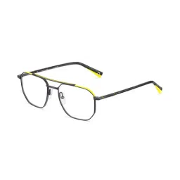 Etnia Barcelona APACHE BKYW 53/18 Black Aviator Eye Frame for Men-image-21