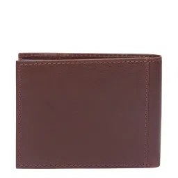 Spykar Tan Textured Leather Bi-Fold Wallet for Men image 2