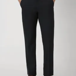 Van Heusen Navy Slim Fit Trousers image 1
