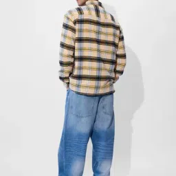 The Souled Store Amber Cotton Regular Fit Checks Shirt image 2