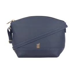 Baggit Blue Textured Small Cross Body Bag image 1