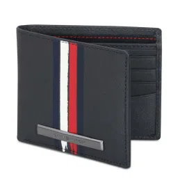 Tommy Hilfiger Navy Casual Leather Bi-Fold Wallet for Men image 2