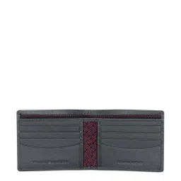 Tommy Hilfiger Navy Casual Leather Bi-Fold Wallet for Men image 4