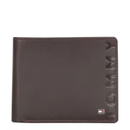 Tommy Hilfiger Brown Casual Leather Bi-Fold Wallet for Men image 1
